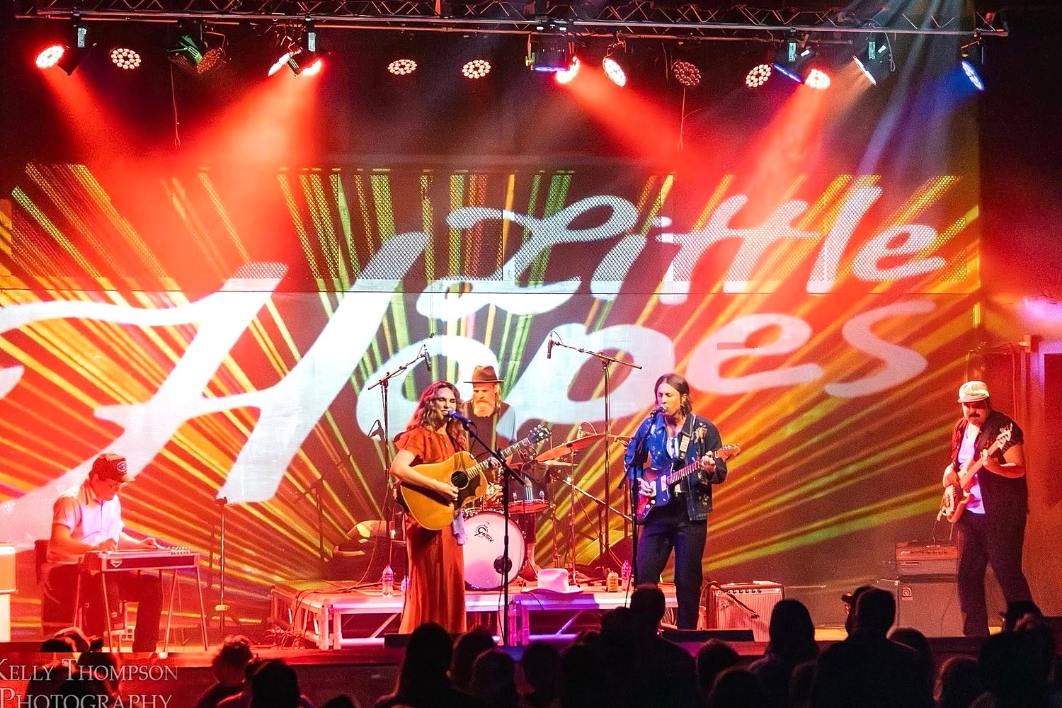 Little Hopes — Sydney Rhame and Brock Shanks with the full band